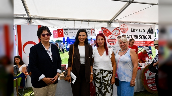 Özdenefe, Londra’daki Kıbrıs Türk Festivali’ne katıldı
