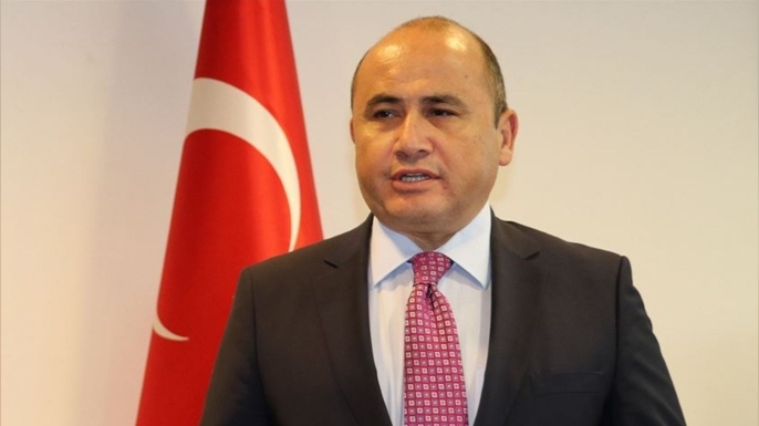 TC Lefkoşa Büyükelçisi Başçeri, hastanede tedavi gören Cumhurbaşkanı Erhürman'ı ziyaret etti