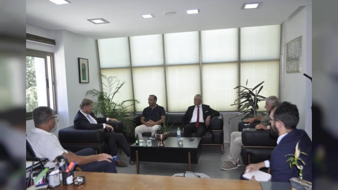 Almanya Federal Meclisi Milletvekili Krah, KTİMB’yi ziyaret etti