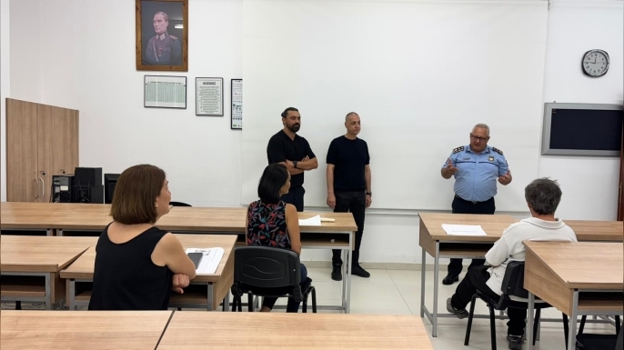 Trafik Eğitim Parkı eğitmenleri Polis Okulu’nda 3 günlük kursa katıldı