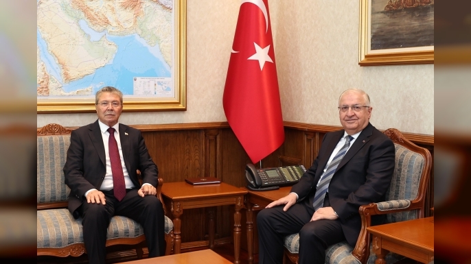 Başbakan Üstel, TC Milli Savunma Bakanı Güler'le görüştü