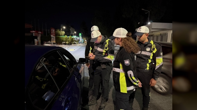 Lefkoşa’da trafik denetimleri aralıksız sürüyor
