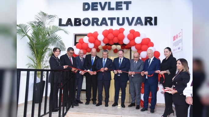 Yeni Devlet Laboratuvarı törenle hizmete açıldı