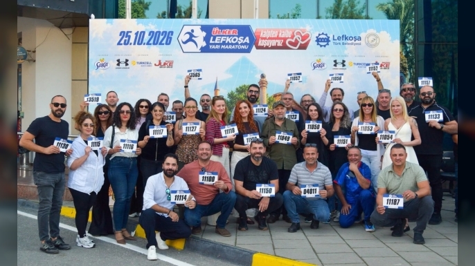 25 Ekim'de Ülker Lefkoşa Yarı Maratonu’nda Yine Binlerce Kişi Kalpten Kalbe Koşuyor