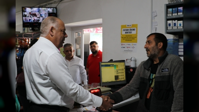 Albayrak, Arapköy esnafını ziyaret etti