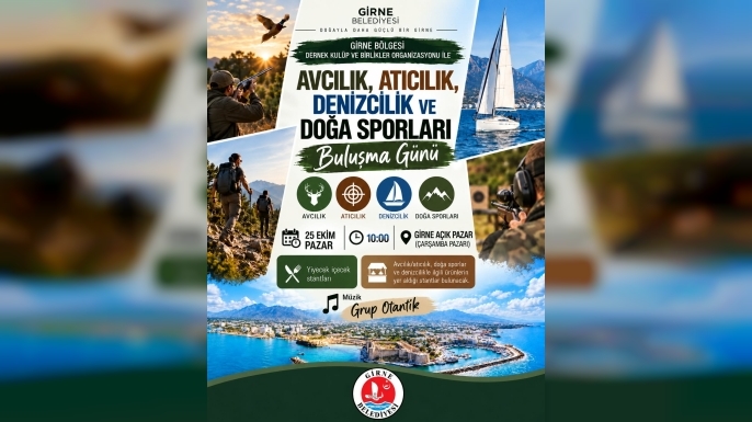 ‘Avcılık, Atıcılık, Denizcilik ve Doğa Sporları Buluşma Günü’ düzenleniyor