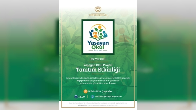 Cumhurbaşkanlığı Eğitim Birimi’nin “Yaşayan Okul Projesi” tanıtılıyor