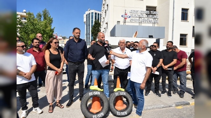 EL-SEN'in KIB-TEK'teki eylemi bugün de devam edecek