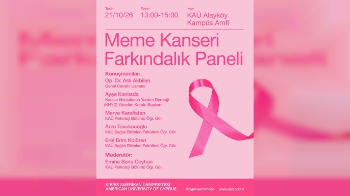 KAÜ’den Meme Kanseri Farkındalık Ayı etkinlikleri