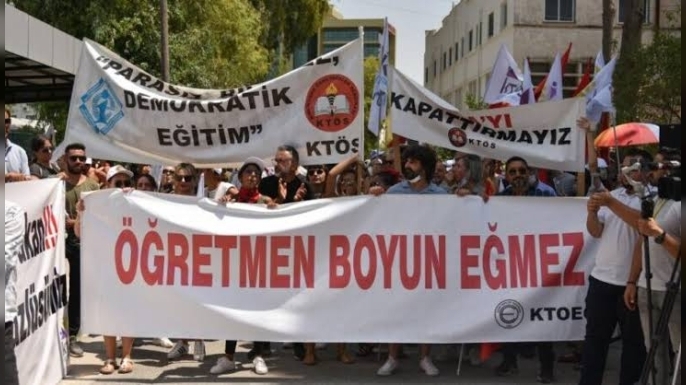 KTOEÖS, yarın öğleden sonra Girne merkez ve çevre okullarında grev uygulayacak