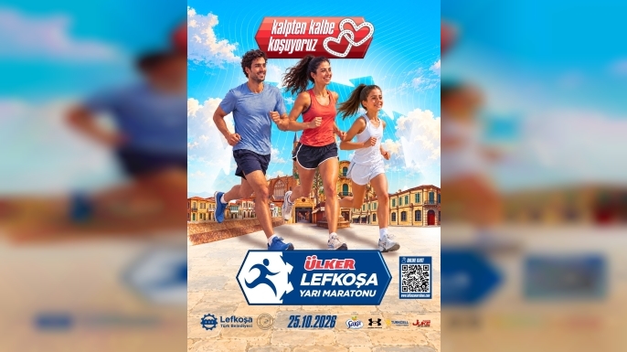 LTB Ülker Lefkoşa Yarı Maratonu için LTB önünde kayıt noktası oluşturulacak