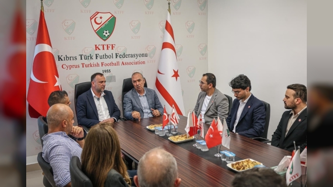 TDP heyeti KTFF’yi ziyaret etti… “Gençlik ve Spor Bakanlığı kurulmalı”