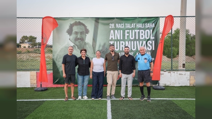 28’inci Naci Talat Halı Saha Anı Futbol Turnuvası başladı