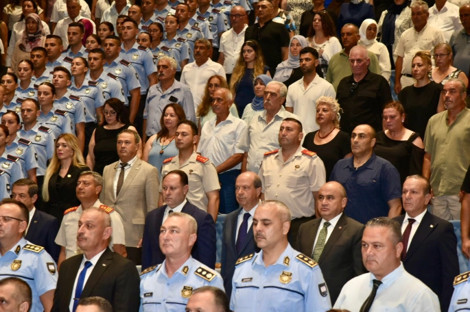 65. Dönem Polis Okulu Yemin ve Mezuniyet Töreni yapılıyor