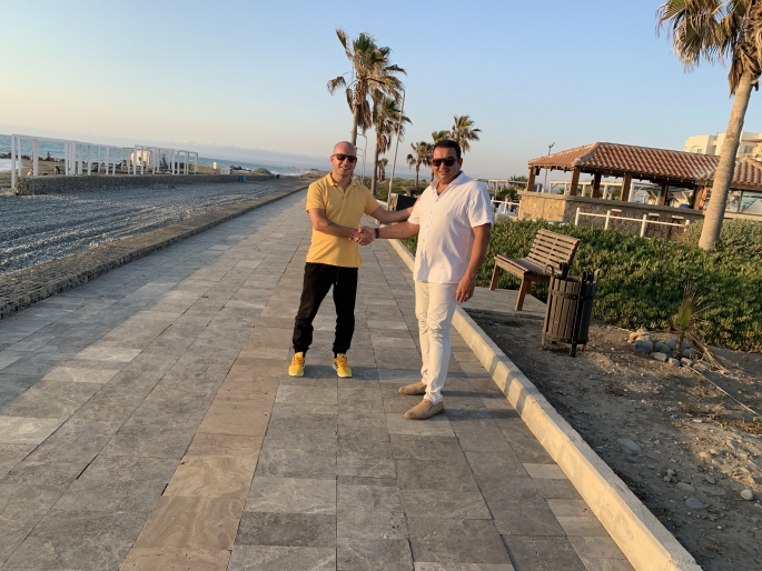 Afrodit Sitesi ve Evergreen Developments CEO'su Cihan Erdoğan ; Tüm Ada Bu Yürüyüş Yolunda Yürüyüş Yapacak