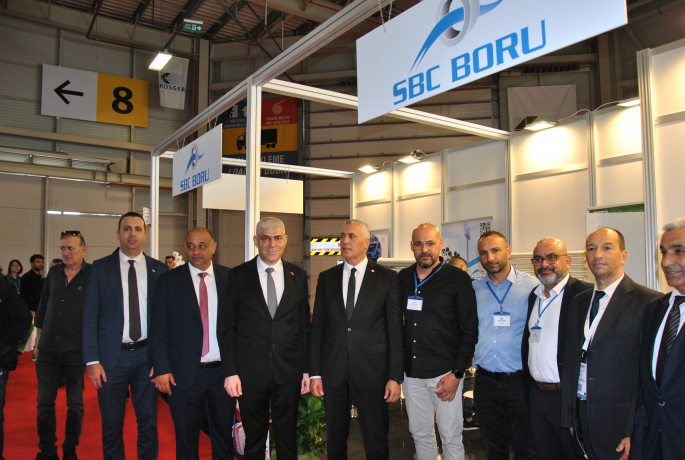 Amcaoğlu ve Kamacıoğlu, Yapı Fuarı Turkeybuild-İstanbul’daki KKTC stantlarını ziyaret etti