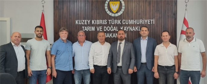 Çavuş, Süt İmalatçıları Birliği ile Koop-Süt Yönetim Kurulu üyelerini kabul etti