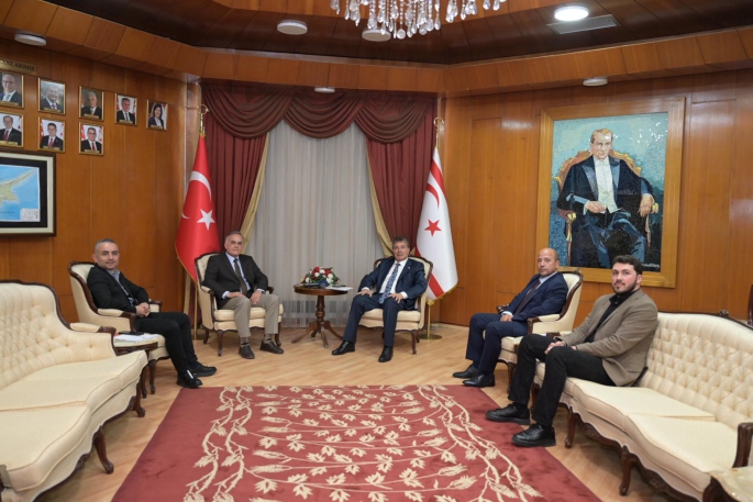 Başbakan Üstel, KTTB’yi kabul etti: “Güzelyurt Hastanesi ihalesine önümüzdeki ay çıkılıyor”