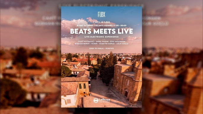 “Beats Meets Live” cumartesi yeniden Selimiye Meydanı’nda