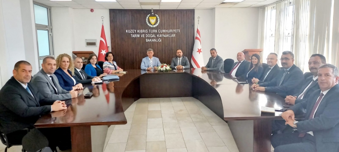Çavuş, Büyükelçi Feyzioğlu ile bir araya geldi