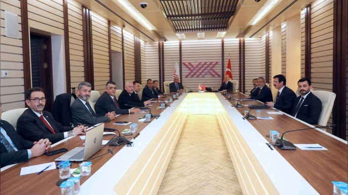 Çavuşoğlu, YÖK Başkanı Özvar ile bir araya geldi