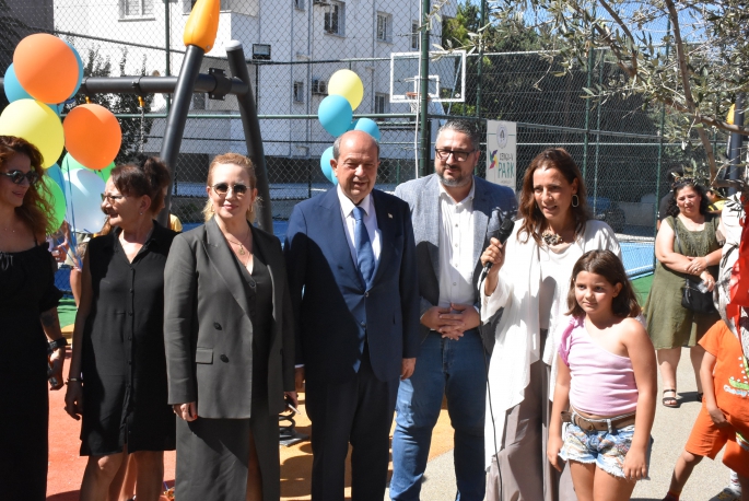 Cengo-V- Girne Püsküllü Çocuk ve Genç Parkı açıldı