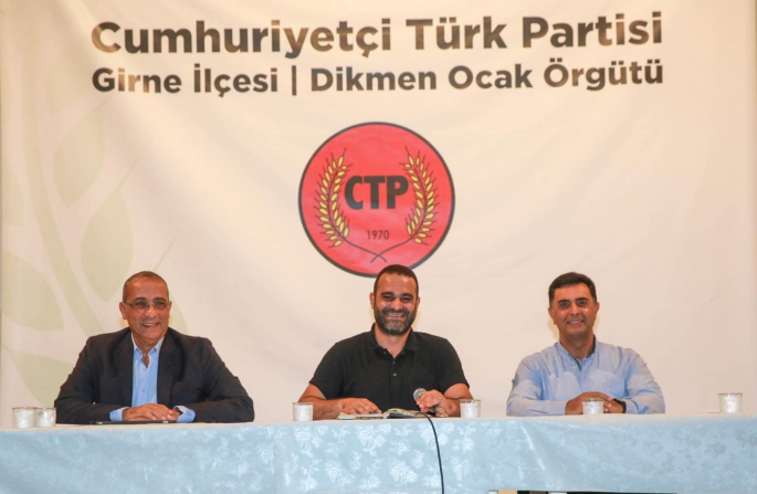 CTP Dikmen Örgütü Kıbrıs sorunu hakkında bilgilendirme toplantısı düzenledi