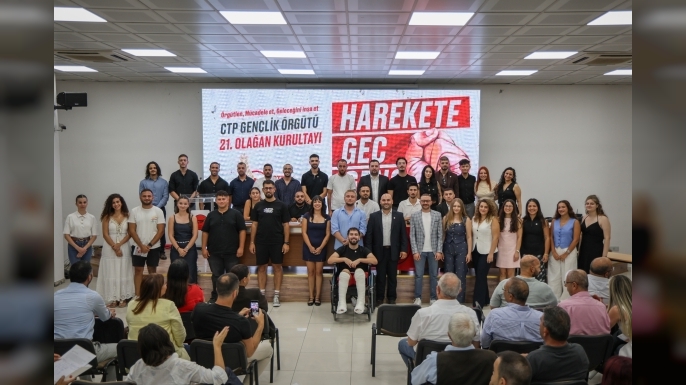 CTP Gençlik Örgütü Başkanı yeniden İsmail Barbaros