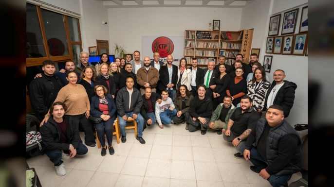 CTP Gençlik Örgütü Güzelyurt İlçe Başkanı yeniden Mustafa Özgören oldu