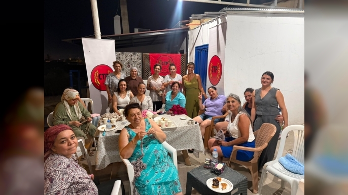 CTP Kadın Örgütü “Hayaller Örülür” projesi Haspolat’ta başladı