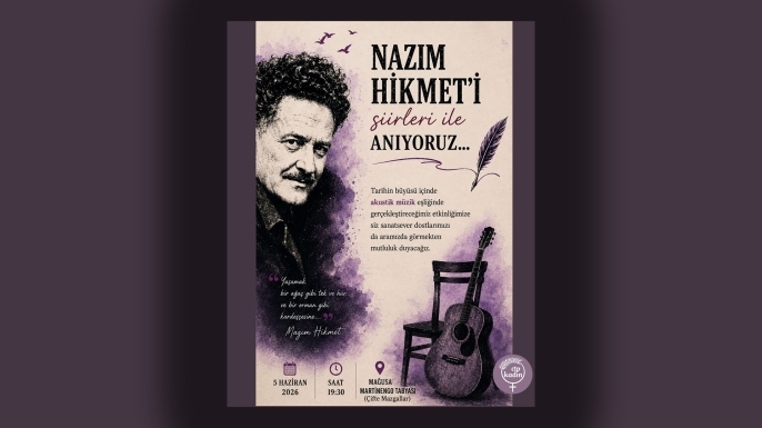 CTP Kadın Örgütü Mağusa İlçesi’nden Nazım Hikmet’i anma etkinliği