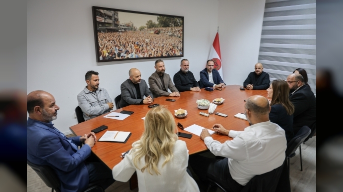 CTP, KTÖS heyetiyle bir araya geldi