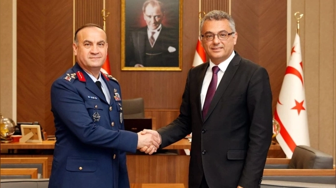 Cumhurbaşkanı Erhürman, Dalkıran'ı kabul etti