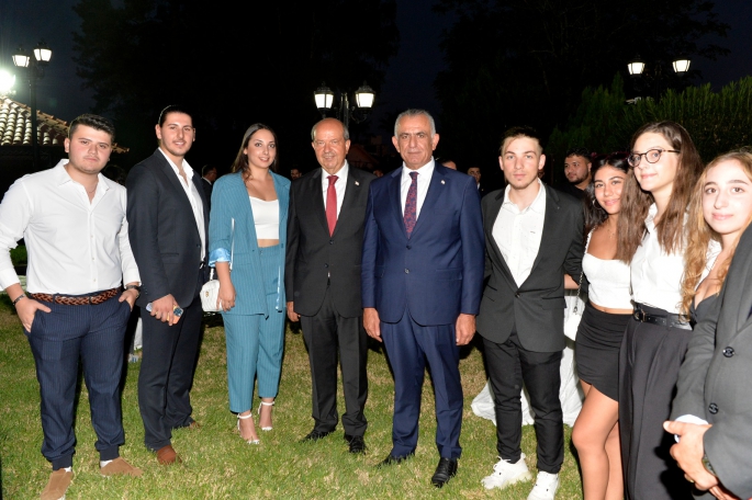Cumhurbaşkanı Ersin Tatar, gençlik buluşması etkinliğine katıldı