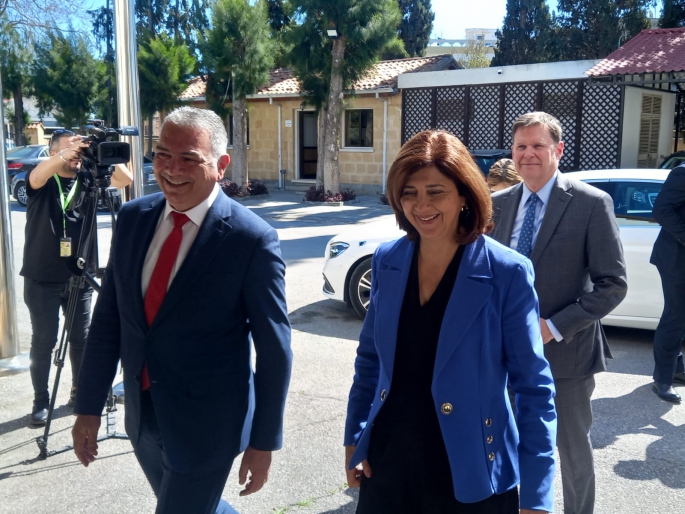 Cumhurbaşkanı Tatar, BMGS’nin Kişisel Temsilcisi Holguin’i kabul etti