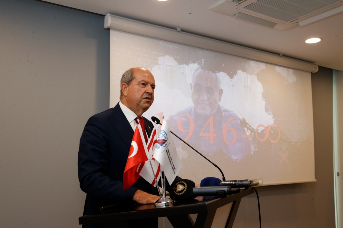 Cumhurbaşkanı Tatar:Hem belediye başkanı hem de müteahhit olarak ülkeye büyük hizmetler verdi