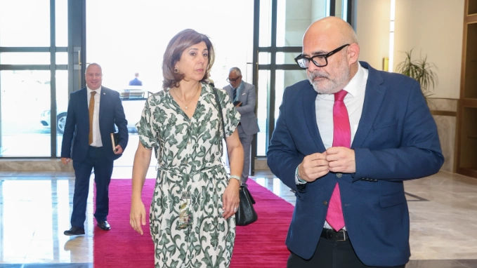 Cumhurbaşkanı Tatar, Holguin’i kabul etti