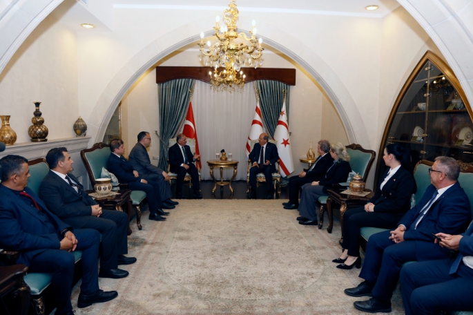 Cumhurbaşkanı Tatar, İTÜ rektörlerini kabul etti
