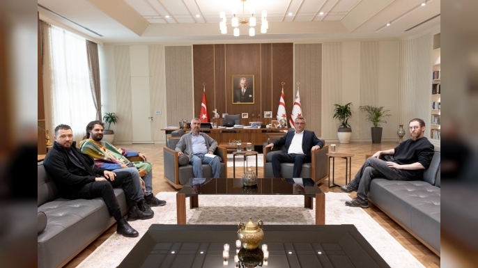 Cumhurbaşkanı Tufan Erhürman, Vicdani Ret İnisiyatifi temsilcilerini kabul etti