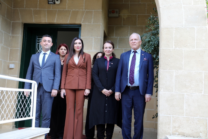 Cumhurbaşkanı Vekili ve Cumhuriyet Meclisi Başkanı Töre, TİKA Lefkoşa ofisini ziyaret etti