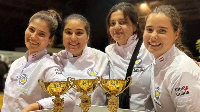 DAÜ Gastronomi bölümünden uluslararası başarı...