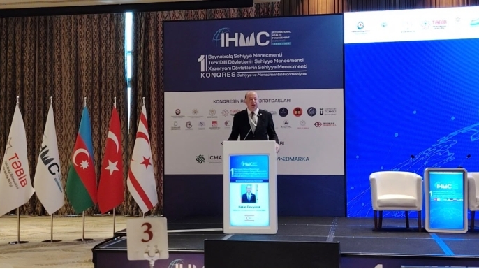 Dinçyürek, Bakü’de vurguladı: “Önemli sağlık yatırımlarını hayata geçirdik”