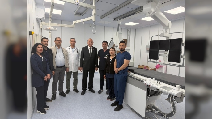 Dinçyürek:” Mağusa Devlet Hastanesi’nde Anjiyo Merkezi hizmete hazır”