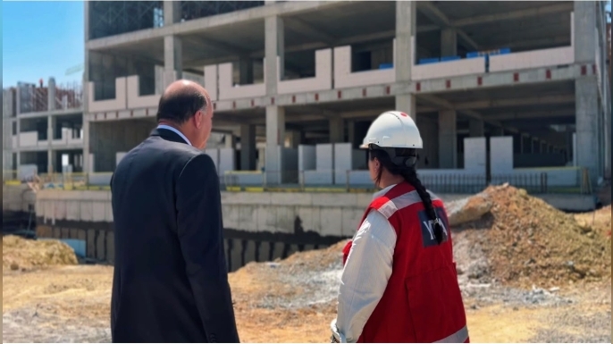 Dinçyürek: Yeni Lefkoşa Devlet Hastanesi 2027 sonunda hizmete girecek