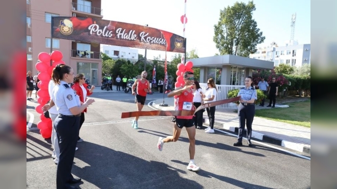 Dördüncü Geleneksel Polis Halk Koşusu yapıldı