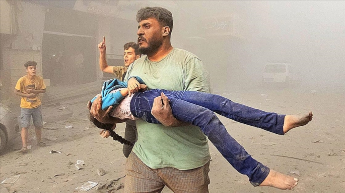 Dünyada en kısa sürede en fazla çocuğun öldürüldüğü yer:Gazze
