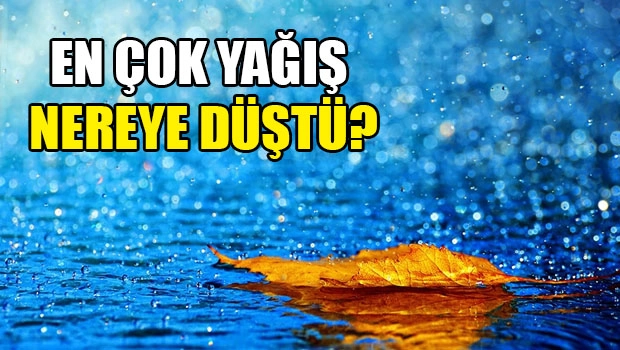 En fazla yağış 10 kilogramla Lefke ve Kozanköy’de kaydedildi