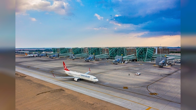 Ercan Havaalanı çevresindeki drone yasağı bir ay uzatıldı