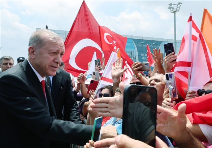 Erdoğan:Hafta sonu KKTC’de olacağız. Kıbrıs Türklerine yeni yatırımların, yeni projelerin müjdelerini vereceğiz