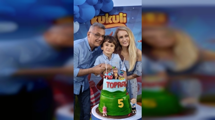 Erhürman’ın oğlu Toprak 5 yaşına girdi